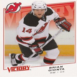 Brian Gionta - 2008/2009 NHL Victory Hockey Card